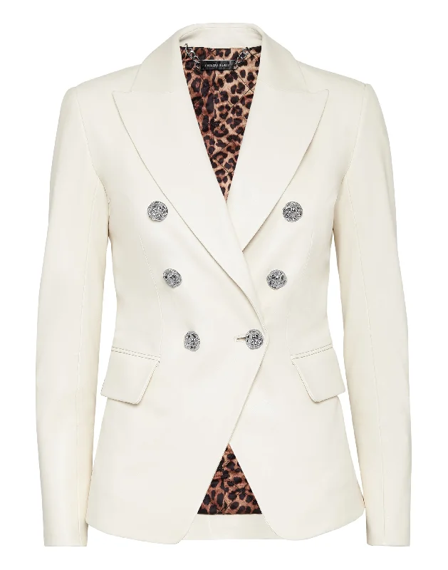 Lambskin Blazer Iconic Plein Women's Professional Jacket