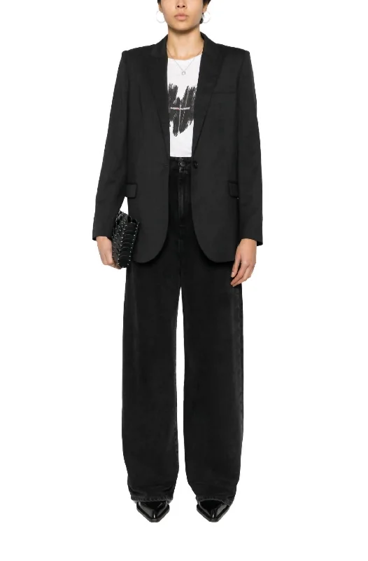 Maurane Blazer In Grey Women's Trendy Jacket