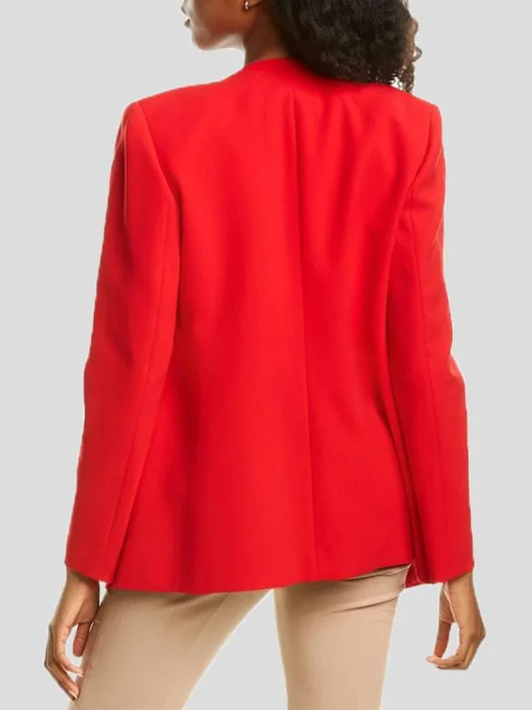 Modern Minimalist Blazer Women's Custom Suit