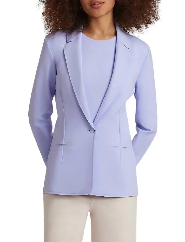 Neoprene Ceo Blazer In Lilac Women's Brand Blazer