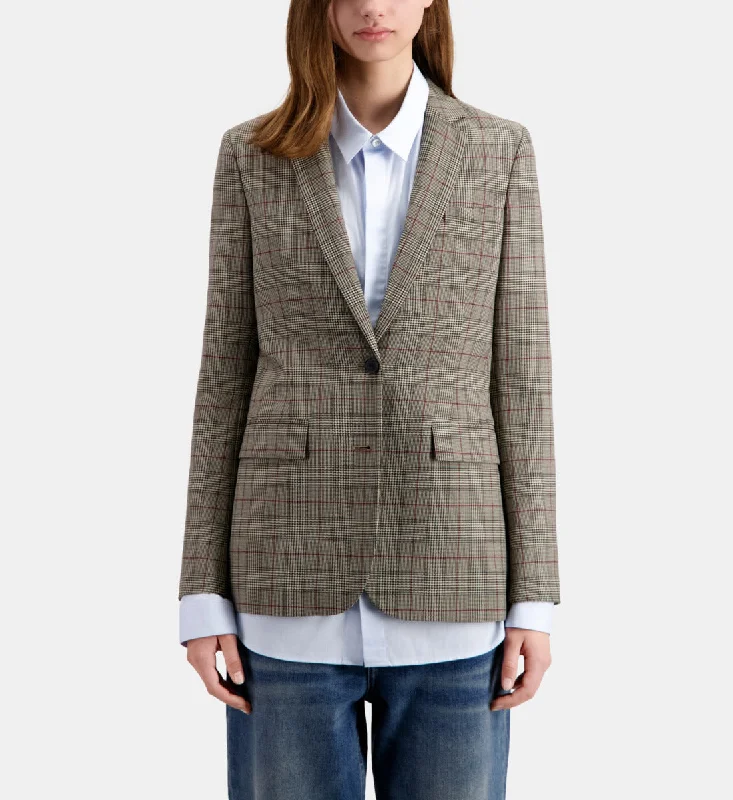 Prince Of Wales Blazer Milan Custom Blazer