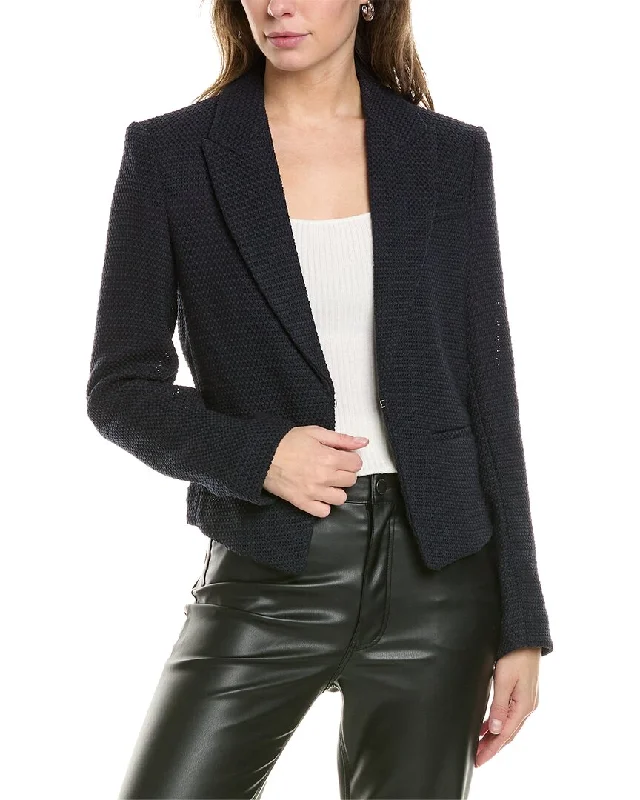 rag & bone Elle Italian Tweed Blazer Women's Pencil Blazer