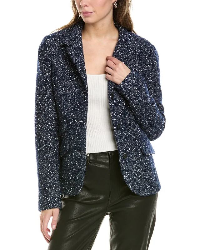 rag & bone Slade Tweed Wool-Blend Blazer Women's Lightweight Blazer