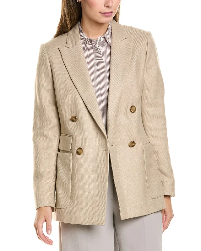 Reiss Larsson Wool-Blend Blazer Women's Unique Blazer