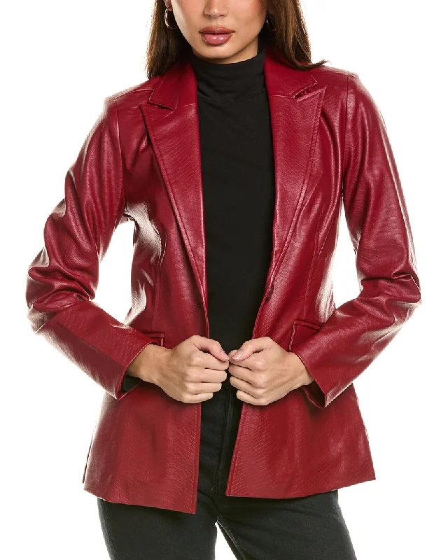 Requirements Snake-Embossed Blazer Women's High-End Blazer