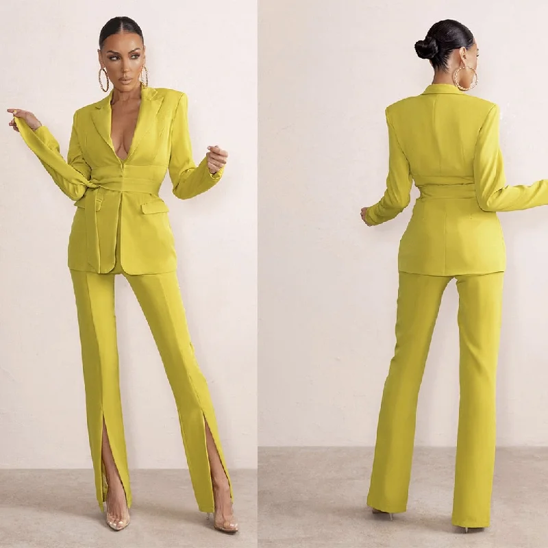 Mother of the Bride Pants Suits Ladies Women Evening Party Blazer Wear Slim Flared Trousers 2 Pieces Women's Wedding Blazer Mother of the Bride Pants Suits Ladies Women Evening Party Blazer Wear Slim Flared Trousers 2 Pieces Women's Wedding Blazer