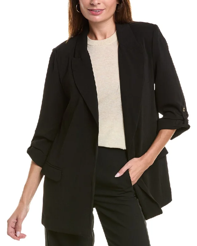 T Tahari Roll Sleeve Blazer Women's High-End Blazer