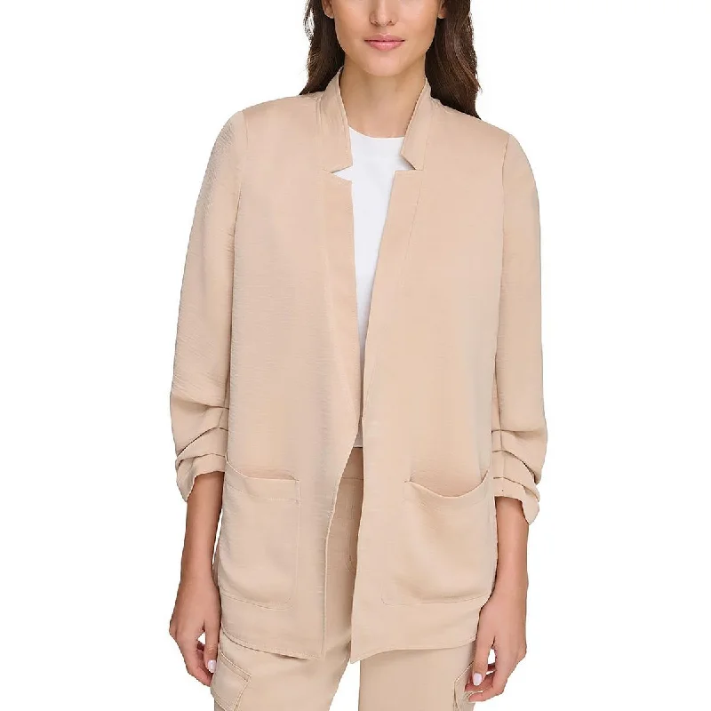 Womens 3/4 Sleeve Suit Separate Open-Front Blazer Women's Boutique Suit