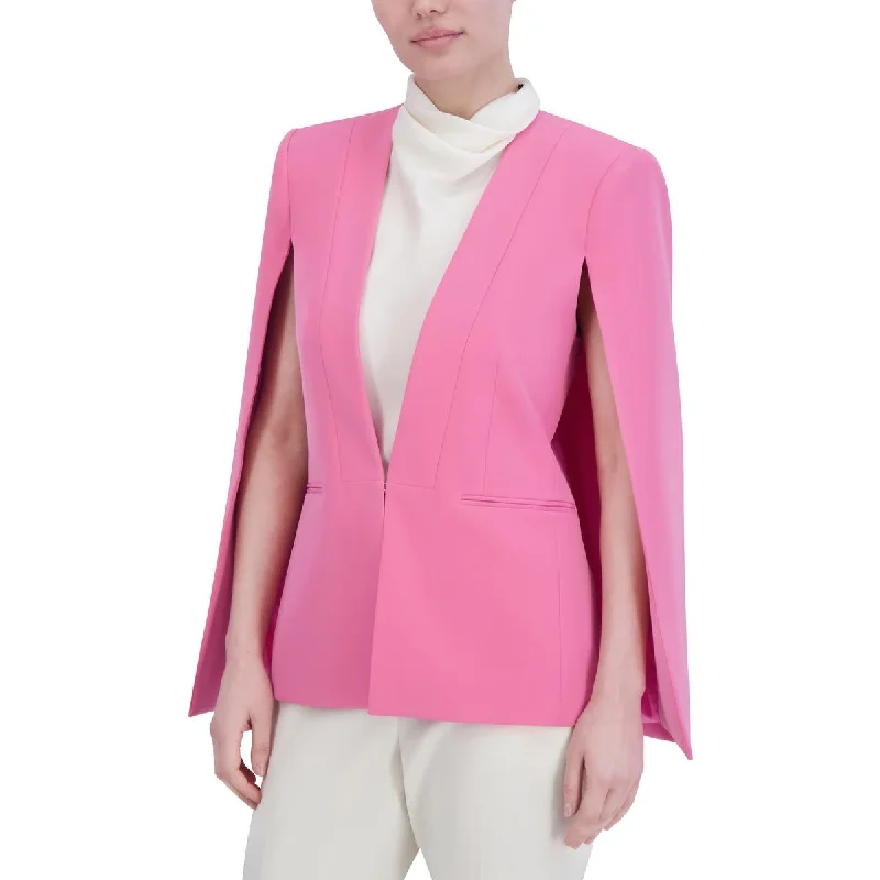 Womens Cape Sleeve Business One-Button Blazer Women's Business Blazer