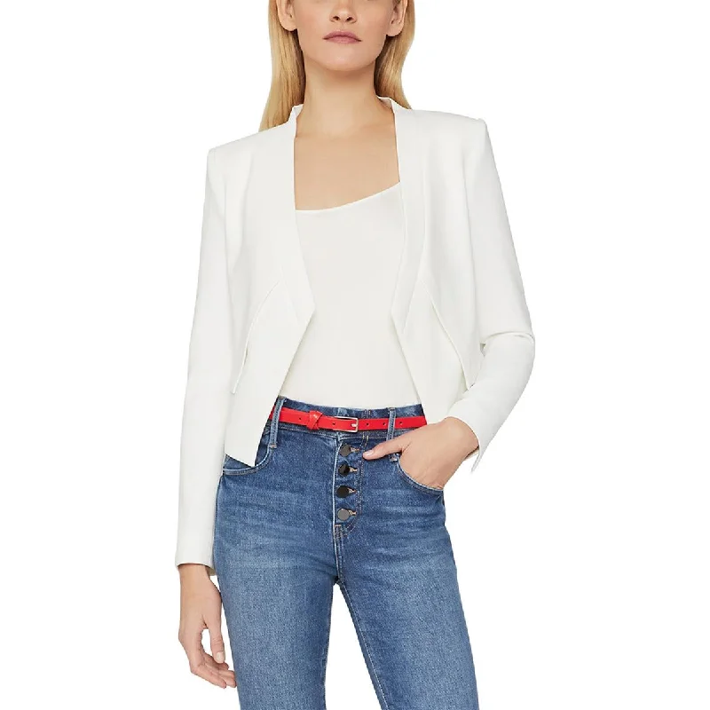 Womens Long Sleeve Layered Open-Front Blazer Spring Women's Coat