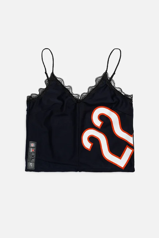Rework Chicago Bears NFL Lace Tank - M spandex blend tank
