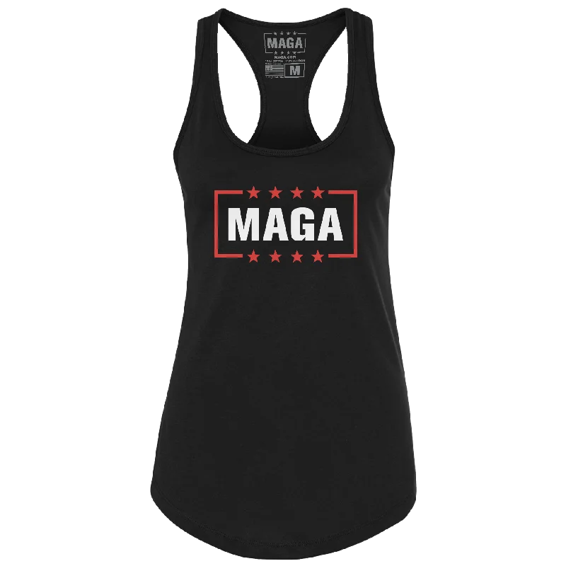 MAGA Racerback Tank Top peekaboo tank top