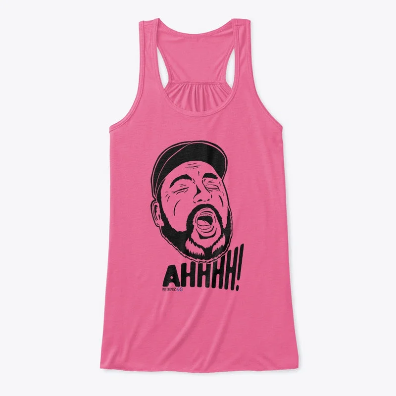 Ahhhh Women's Tank Top striped tank top
