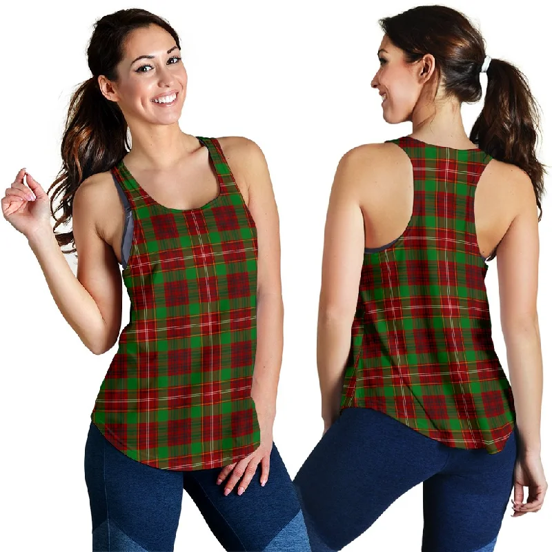 Ainslie Tartan Women Racerback Tank Top cropped tank top