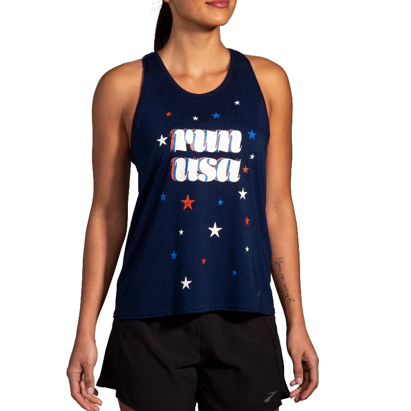 Brooks Women's Distance Tank 3.0 Run USA 24 comfortable tank top