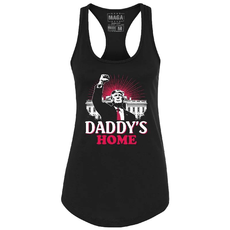 Daddy's Home 5 Racerback Tank Top charcoal tank top