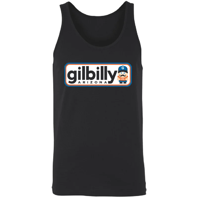 Gilbilly Unisex Tank Top | Black | Style 1 lightweight tank top