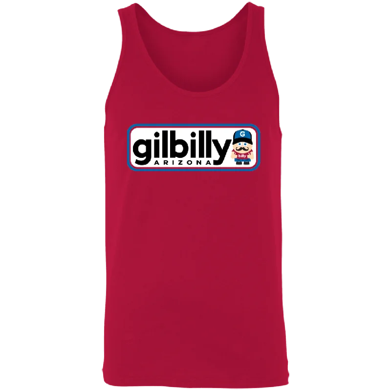 Gilbilly Unisex Tank Top | Red | Style 1 adorable tank top