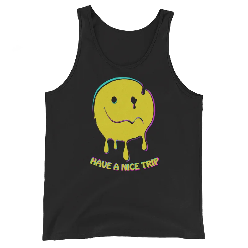 Have A Nice Trip Graphic Tank Top athletic tank top