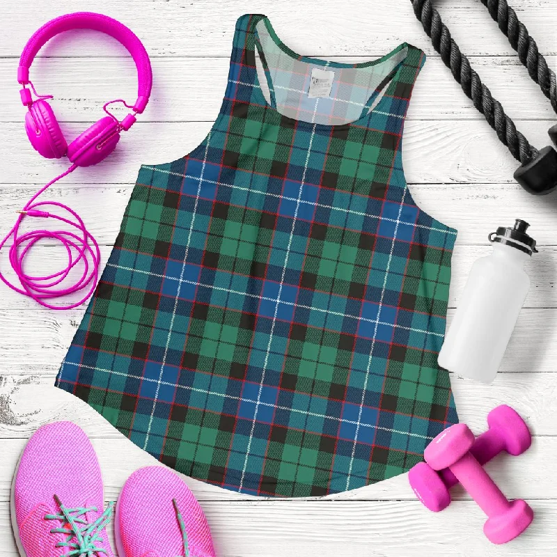 Hunter Ancient Tartan Women Racerback Tank Top halter tank top