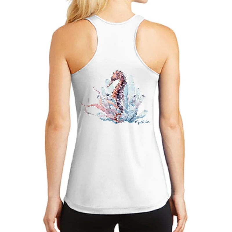 Seahorse Coral Tank trendy tank top
