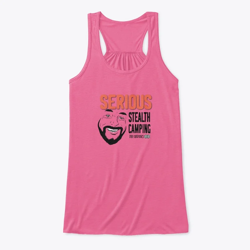 Serious stealth camping/1 Women's Tank Top fashionable tank top