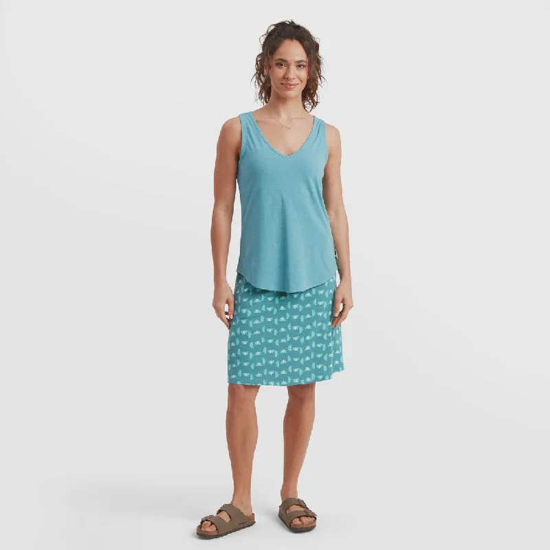 Sherpa - Women's Varuna V-Neck Tank one shoulder tank