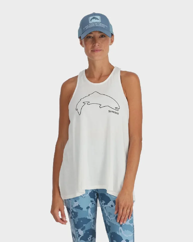 Simms - Women's Trout Outline Tank stylish tank top