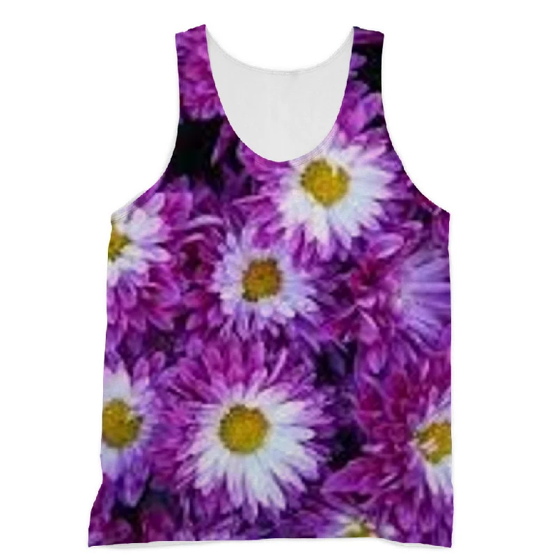 Dahlia Flower Tank Top flirty tank top