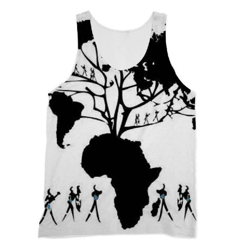 Afro Roots Tanktop spandex blend tank