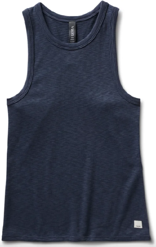 W Vuori Sunrise High Neck Tank graphic tank top