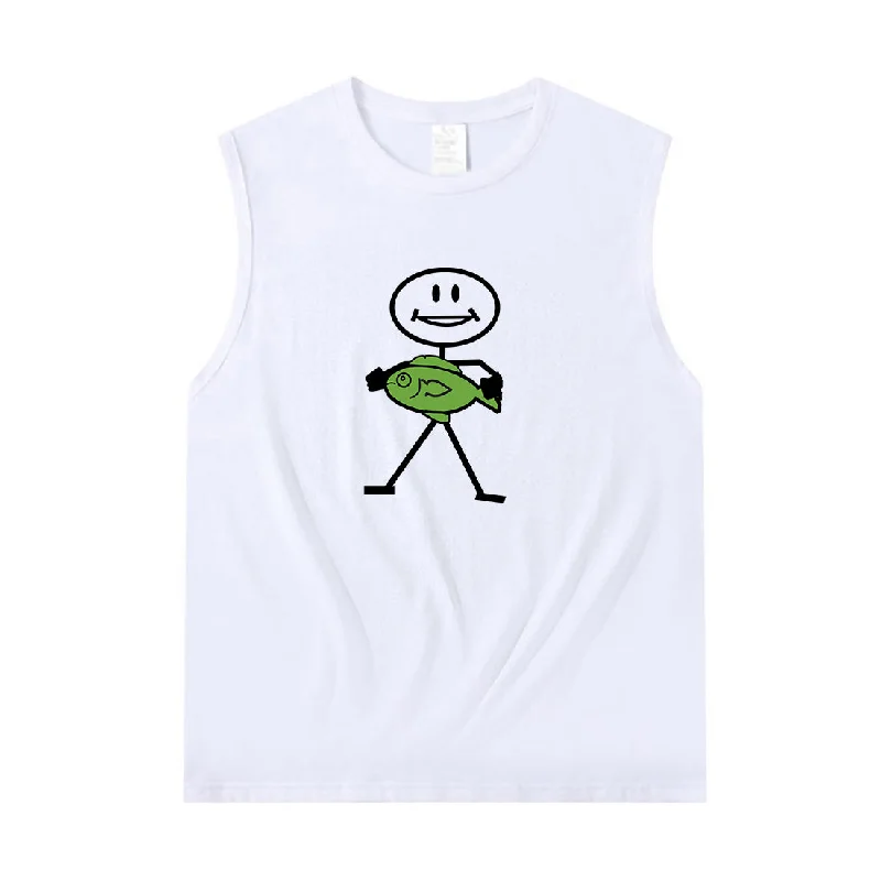 Women GREAT CATCH Tank Top lavender tank top