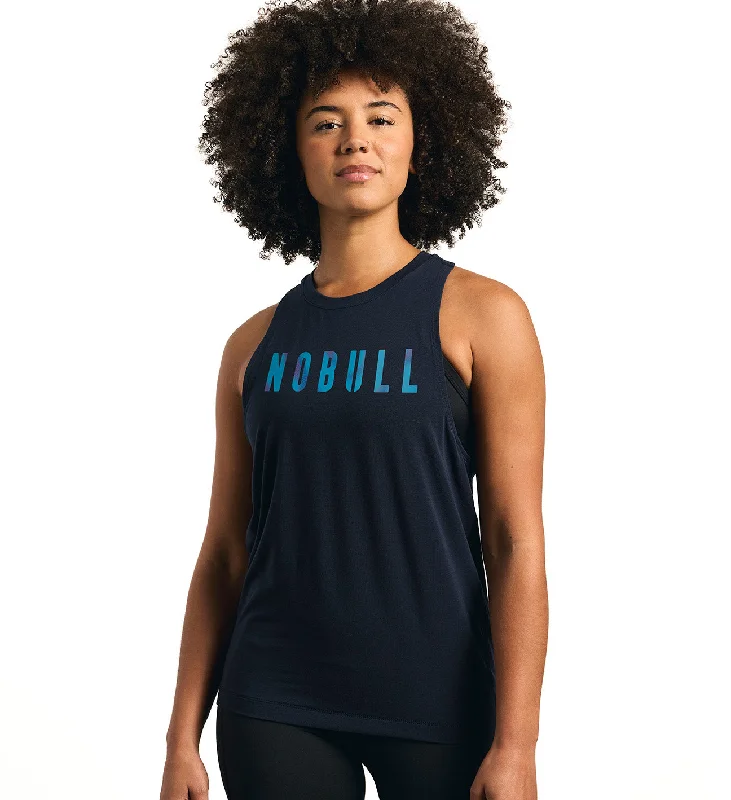Women's Graphic NOBULL High-Neck Tank cropped tank top
