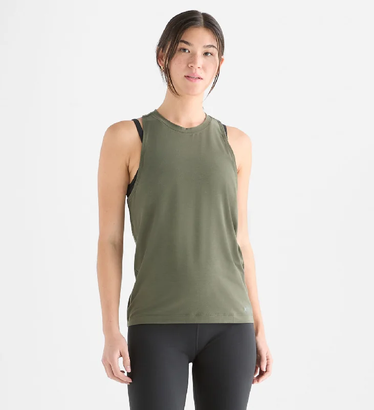 Women's High-Neck Tank off shoulder tank