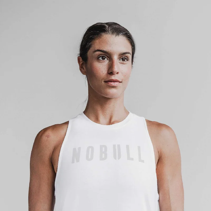 Women's NOBULL High-Neck Tank bronze tank top