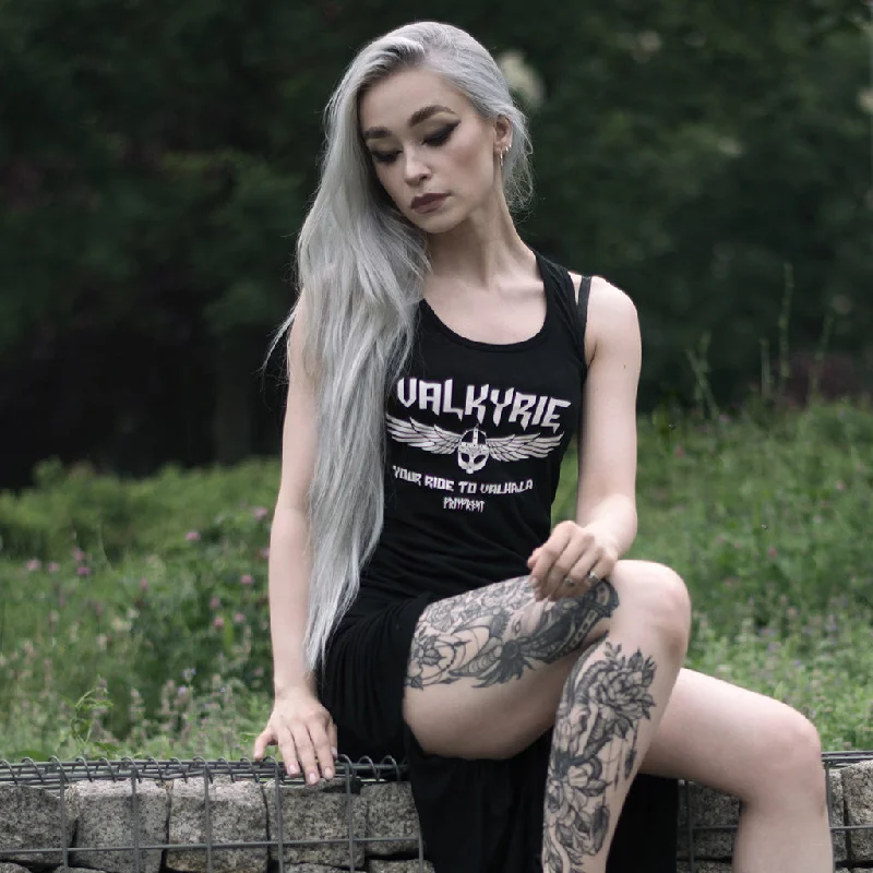 Women's Premium Tank, Valkyrie, Black pastel tank top